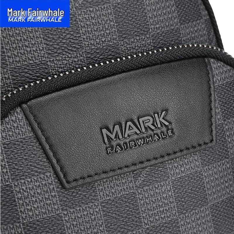 Mark Fairwhale Men's Fashion Casual Crossbody Shoulder Chest Bag