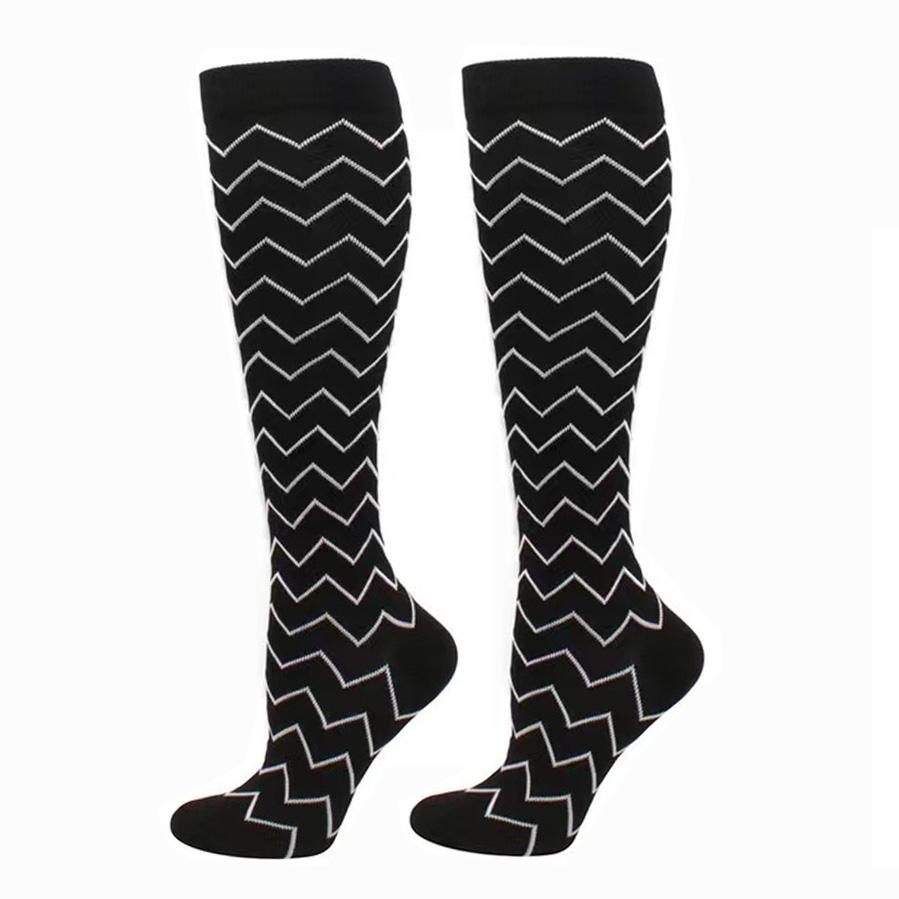 Pánské Dámské Ponožky Kompresní Ponožky Elastické Sportovní Krásné Nohy Sestra Punčochy Běh Lezení Cyklistika Let Cvičení