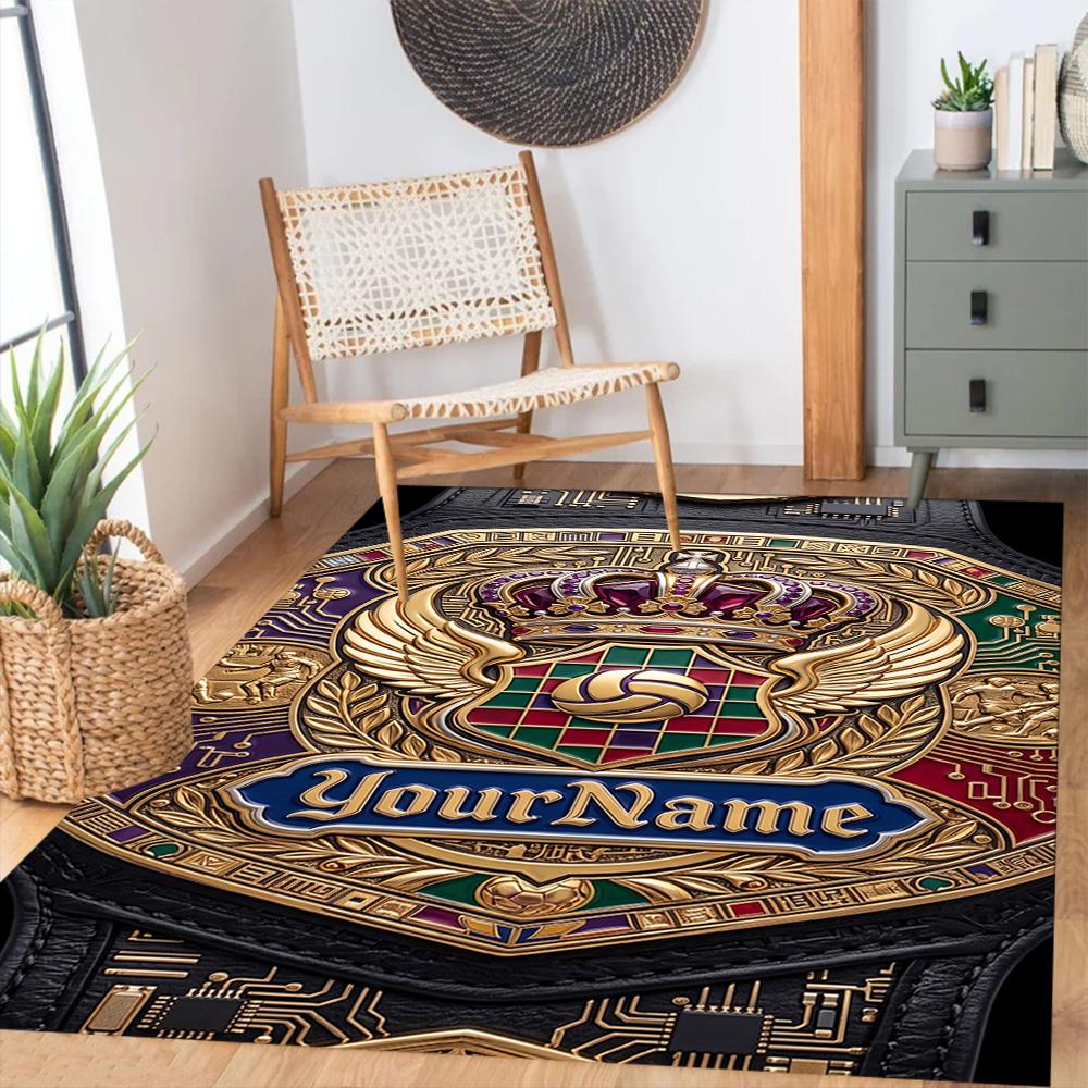Team Club Personalisierter Teppich Perfekt für Flur Dekorieren Sie Zimmer Eingangsbereich Esszimmer Rutschfester Teppich Anime Bürodekoration Hochzeitsfeier Geschenk