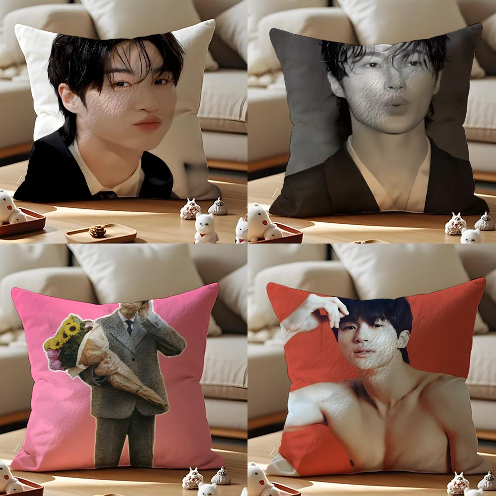 Byeon Wooseok Kissenbezug Musterbedruckter Kissenbezug Für Wohnzimmer Sofakissenbezug & Schlafzimmerdekoration