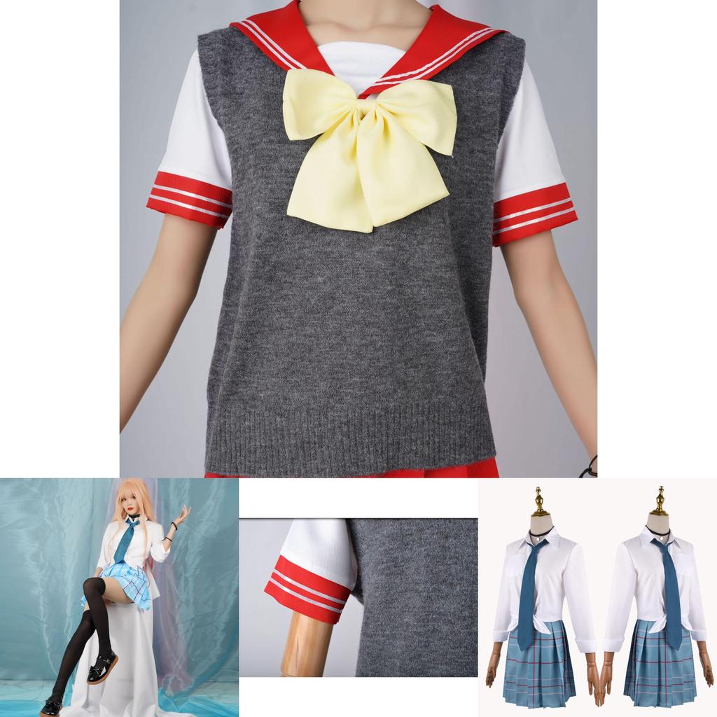 Japanese School Uniform Cosplay Outfit My Dress-up Darling Design