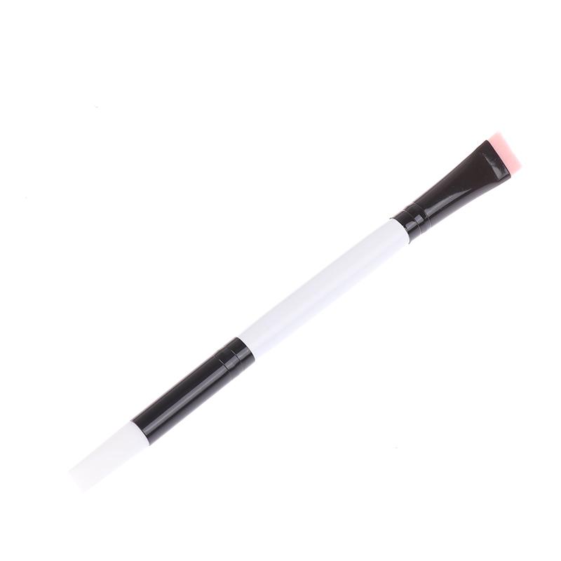 Flat Angle Brush Eyebrow Eyeliner Brush Eye Shadow Silicone Makeup Brush Lash Lift Brush Eyelashlift Perm Tool Female Beauty