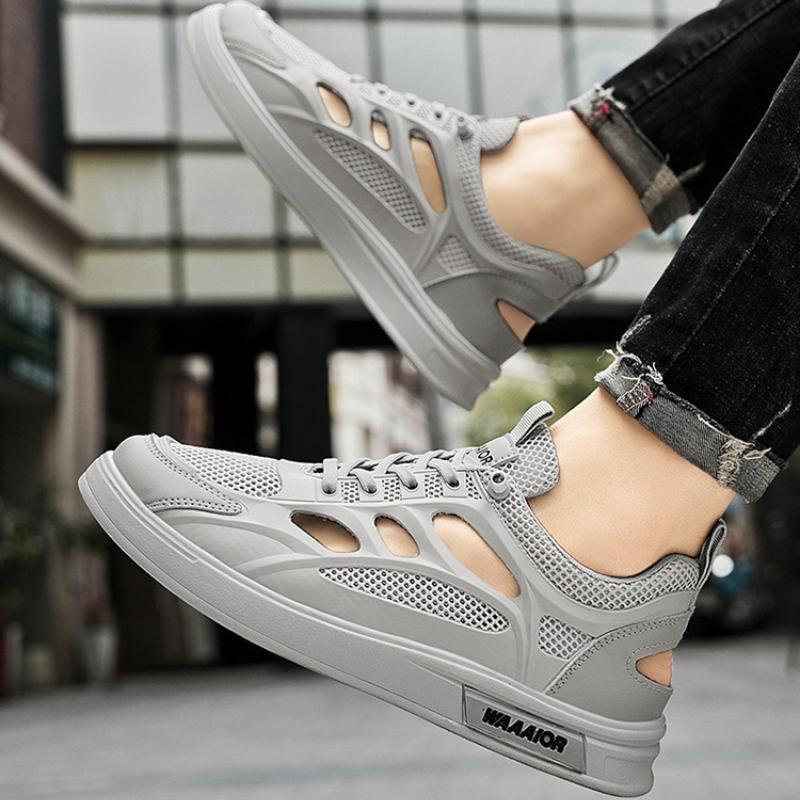 Fashion 2025 Summer New Men's Breathable Mesh Sneaker Trendy Versatile Casual Sports Shoes Hollow Out Breathable Sports Shoes Man