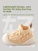 Spring Autumn New Baby Floor Socks Soft Sole Cold Insulation Non-Slip Solid Color Pre-Walker Shoes for Toddler Boys Girls
