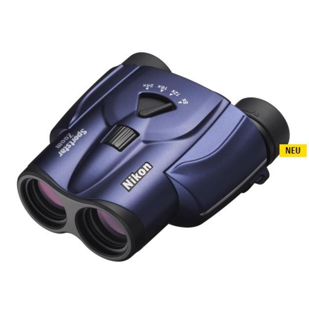 Nikon Zoom Binoculars Sportstar Zoom 8-24x25 Porro Prism Type 8-24x 25 Caliber White Sportstar Zoom SPZ8-24X25WH Live Concert Sports Watching