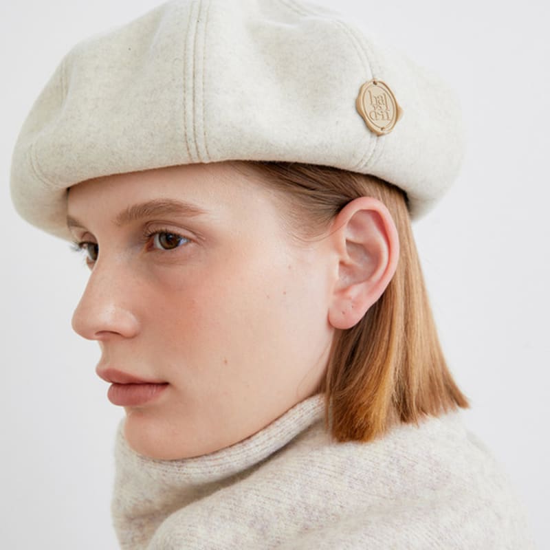 

халден теплая беретка художника (C060_слоновая кость) ivory