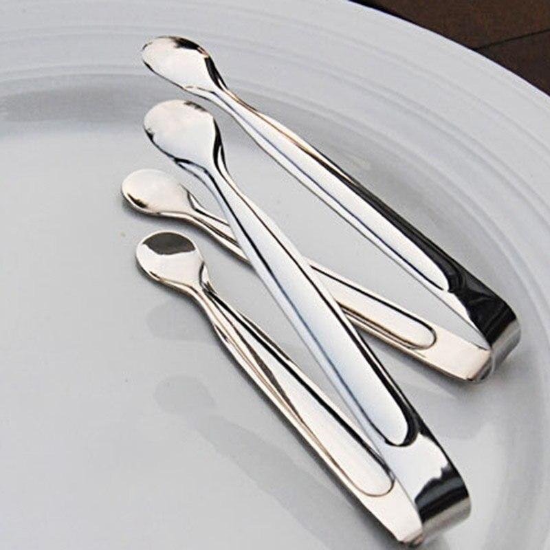 Stainless Steel Round Ice Clip Food Clip Coffee Restaurant Thickened Kitchen Supplies Sugar Clip