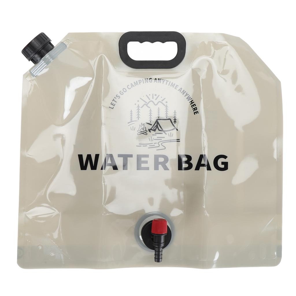 9L Collapsible Water Container Bag Large Capacity Portable Foldable Outdoor Water Storage Bag for Camping Car Travel