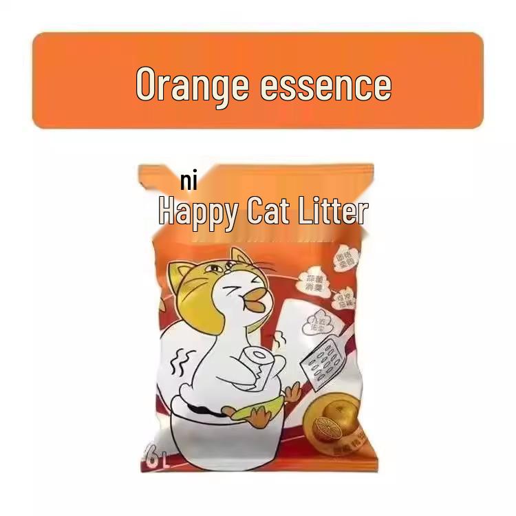 NiYa Deodorierende gemischte Katzenstreu: Tofu & Bentonit, 20 lbs (6 Beutel à 2,5 kg)