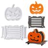 Pumpkin Coaster Silicone Mold For Baking Crafting Art Halloween Home Decoration With Easy Releases Designs