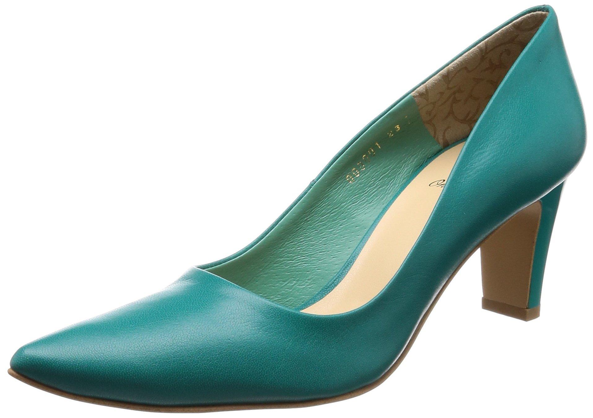 

Himiko on Rouge pointed-toe plain pumps (elegance Himiko) 9001 Blue, 22.5 cm