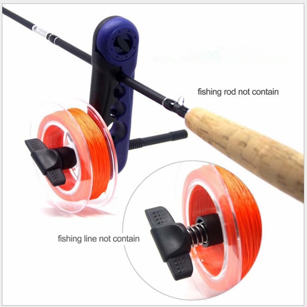 Mini Portable Universal Fishing Line Spooler Reel Winder Fish Tool Wrapper Accessory