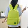 Women's Lightweight Backpack Contrast Student Schoolbag Color Block Travel Backpack