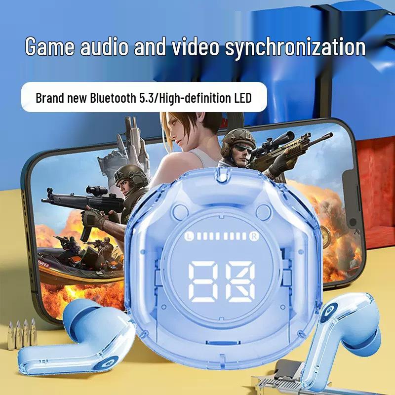 Air31 Transparent Bluetooth Earbuds, 2nd Gen In-ear Wireless TWS with Digital Display
