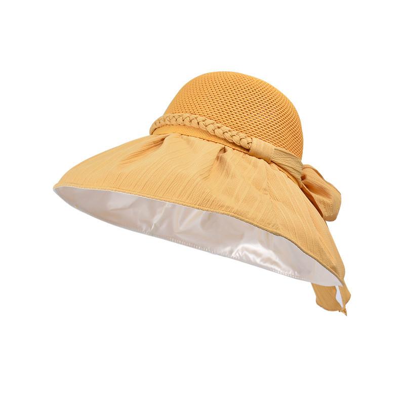 Summer Sun Protection Hat With Large Brim For Women Casual Outdoor Sun Hat
