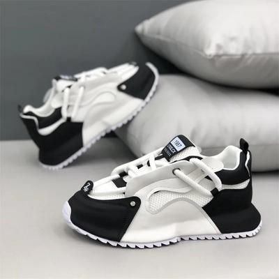 2024 Dernières Chaussures de Skate Mode Décontractées Respirantes en Mesh pour Homme Style Campus Jeunesse Chaussures de Sport pour Course Matinale Baskets