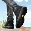 Men Winter Snow Boots lace up Ultra Warm Men Hiking Boots outdoor Leather High Top Men's Boots Outdoor men Sneakers
