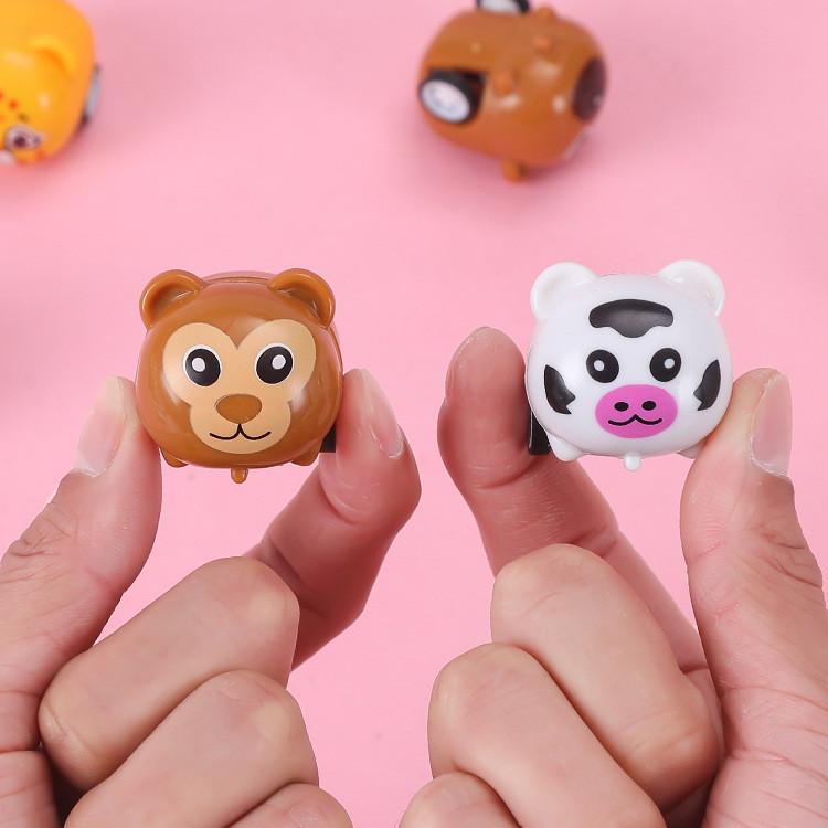 Monkey Kids Tiger Plastic Animal Car For Cognitive And Motor Skills Enhancement