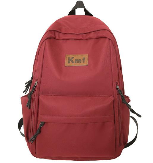 Style Backpack Minimalist Outdoor Large Capacity Leisure Travel Bag Schoolbag