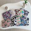 Fashion Vintage Floral Makeup Pouch Cosmetic Bag Organizer Wash Bag for Daily Clutch Storage Makeup Travel Toiletries Bathroom