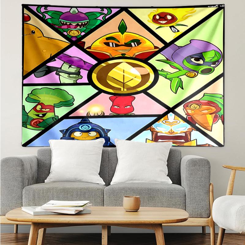 Vibrant Battle Zombies Tapestry Hanging for Bedroom,Livingroom, Playroom,Decor Art Room Wall Tapestry Holiday and Birthday Gifts