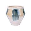 European-Style Hand-Painted Ceramic Flower Pot for Phalaenopsis - Luxurious Decorative Piece for Balcony or Living Room
