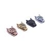 5 Pcs/lot Long Leopard Head Micro Inlaid Zircon Accessories Bracelet Hand String DIY Beads for Jewelry Making Supplies Wholesale