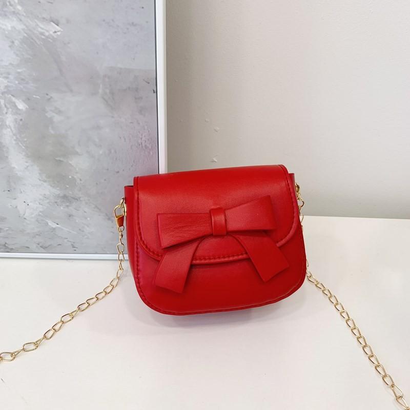 Butterfly Knot Girl Bright Shoulder Bag Lightweight Casual Purse Daily Outings