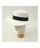 Yunibeosyeolkemiseuteuli Black Line White Panama Hat Panama Hat