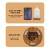 Iron Essential Oils Diffuser 100ML Aromatherapy Diffuser Cool Mist Humidifier with Waterless Auto Off Air Diffusers(Butterfly)