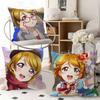 1pc Anime Hanayo Koizumi Pillow Case Fashion Square Pillowcase Bedroom Sofa Room Ins Decoration Leisure
