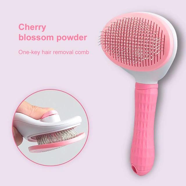 New Dog Hair Remover Brush Cat Dog Hair Grooming And Care Comb For Long Hair Dog Pet Removes Hairs Cleaning Bath Brush Dog Suppl