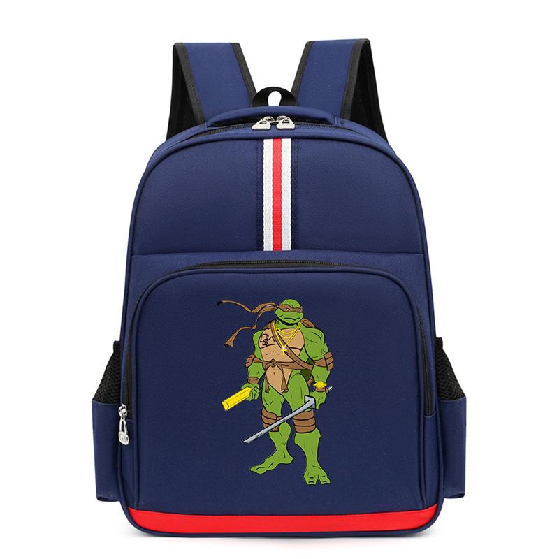 Hot Sale Teenage Mutant Ninja Turtles Cartoon Printed Backpack Elementary and Secondary School Students Outdoor Leisure Large Capacity