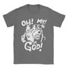 Oh My God JoJos Bizarre Adventure T Shirt Unisexs Pure Cotton Awesome TShirts Round Collar Tees Short Sleeve Clothing Unique