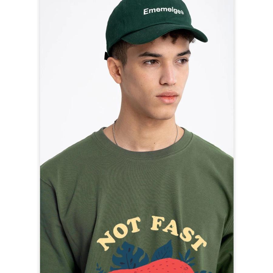 Cotton Not Fast Not Furious Sloth Cute Print Men Tee Shirts Breathable Cotton Tops Street Fashion T-shirt Women Casual Summer T Shirts