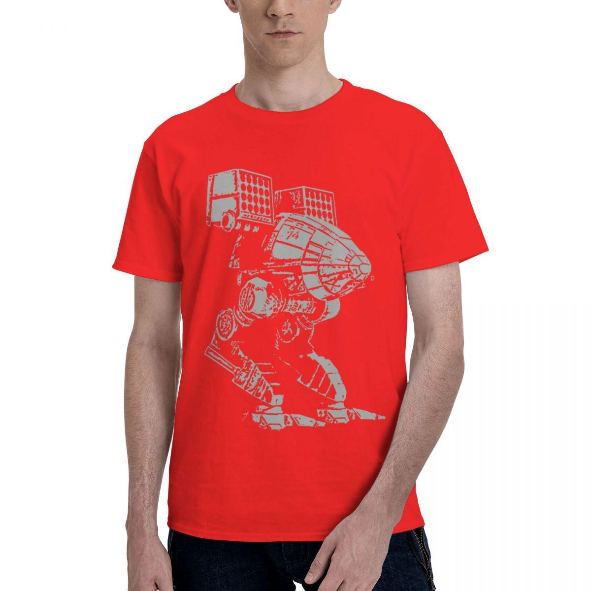 

EnS BattleTech Мех Графика 100% Хлопок Повседневный Дышащий Удобный Милый Мужская Одежда Бренды Забавный Подарок S