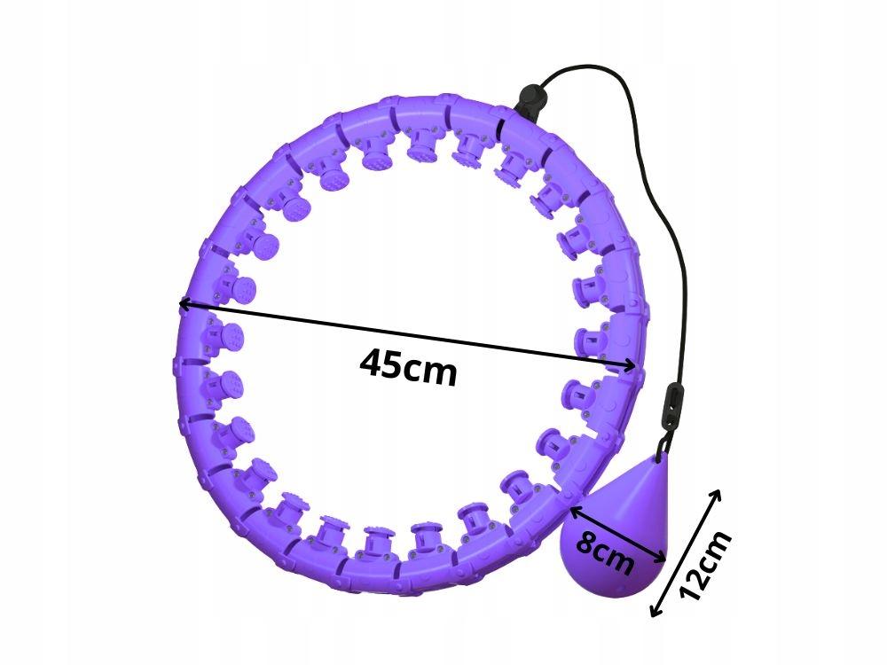 Weighted Hula Hoop Purple (20)