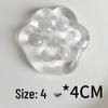 Transparent Glitter Sea Bream Squeeze Toy - Washable, Sticky Stress Relief Ice Cube Toy