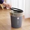 2PCS Garbage Can with Pressure Ring Design Waste Bin Large Capacity Portable Strong Load Capacity Trash Bin for Home Bedroom Bathroom Kitchen
