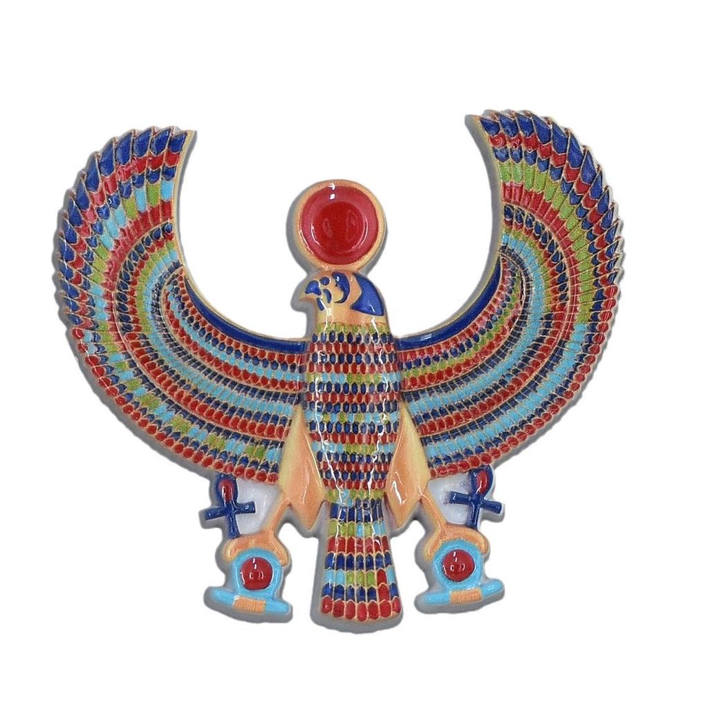 Egyptian Pharaoh Retro Magnet Resin Refrigerator Stickers Pyramid Culture Creative Decorations Home Office Magnetic Stickers