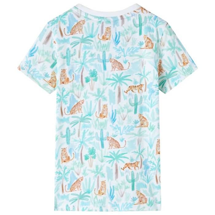 Ecrufarbenes T-Shirt für Kinder 92/104/116/128/140