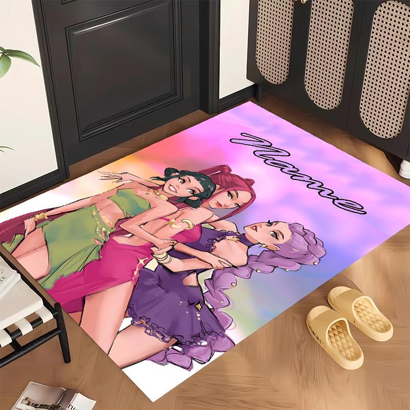 HUNTRIX (27) Personalized Name Office Carpet Stylish Decor for Living Room Bedroom Kitchen
