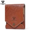 Humerpaul The First Layer of Cowhide Wallet Card Case Compact Exquisite Solid Color Casual Small Bag Portable