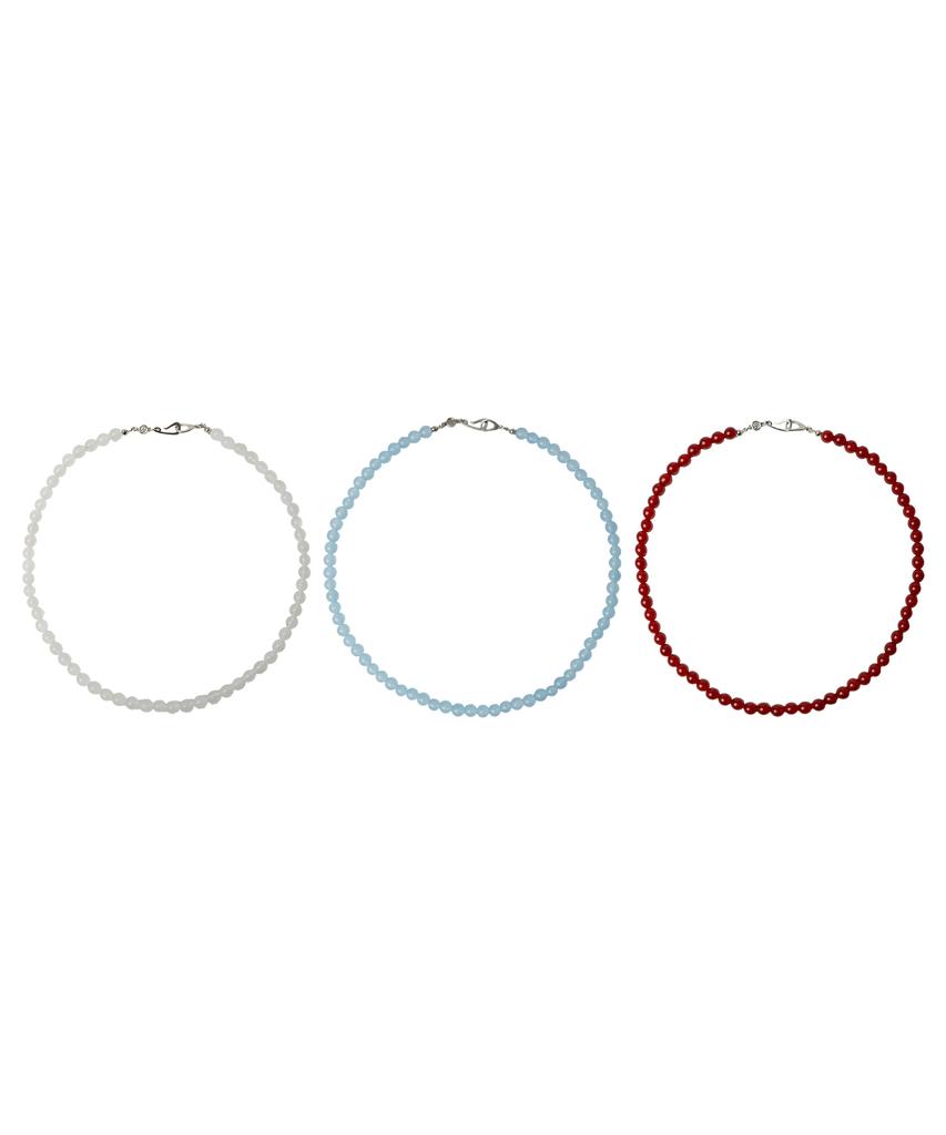 Has Hms012 Color Beads Necklace
