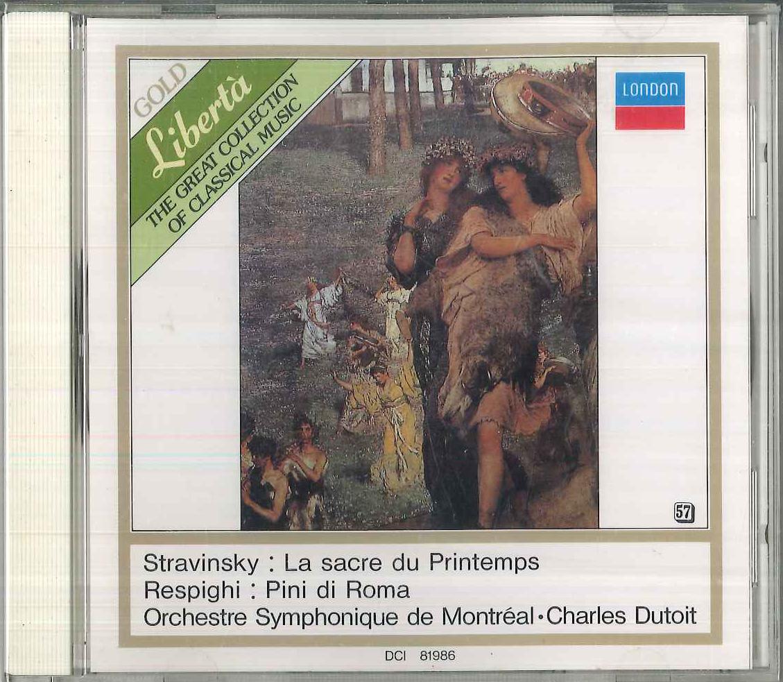 

CD - Ballet Music The Rite of Spring , DCI81986 LONDON Japan Classical Used