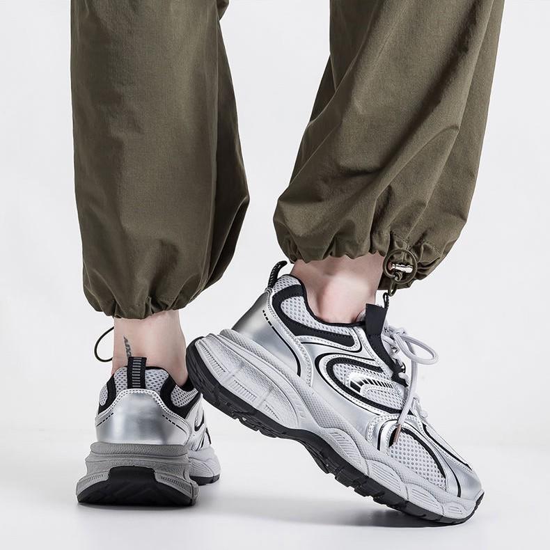 Internet Celebrity Dad Shoes Women Super Fire 2025 New Spring and Summer Thick-soled High-top Small Height-increasing Casual Shoes