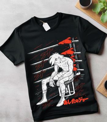 Hajime No Ippo T-Shirt Unisex Kamogawa Boxing Gym Crew Ippo Makunouchi Kbg,Manga