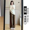 Lamb Wool Chenille Wide-leg Pants Women's Autumn and Winter New Casual Piled Thickened Cotton Pants Corduroy Pants