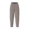 CHALLENGER Women'S Cut-Line Tapered Modified Pocket Cargo Pants Beige