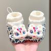 Plush Winter Baby Shoe Socks for 0-12 Months: Soft, Warm Cotton for Newborns